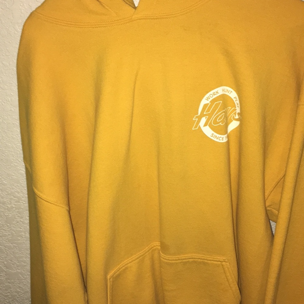 I’m selling one of my Hays hoodies